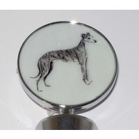 Alt Art Windhund Weinflaschenverschluss Whippet R von suebero