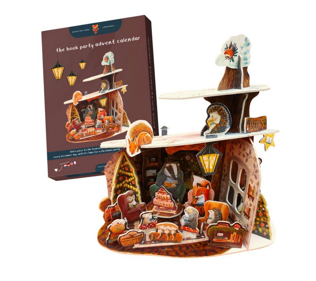 suebidou Adventskalender 3 D Pop Up Cosy Weihnachtskalender zum Basteln Aufbauen suebidou Adventskalender 3 D Pop Up Cosy Weihnachtskalender zum Basteln Aufbauen von suebidou