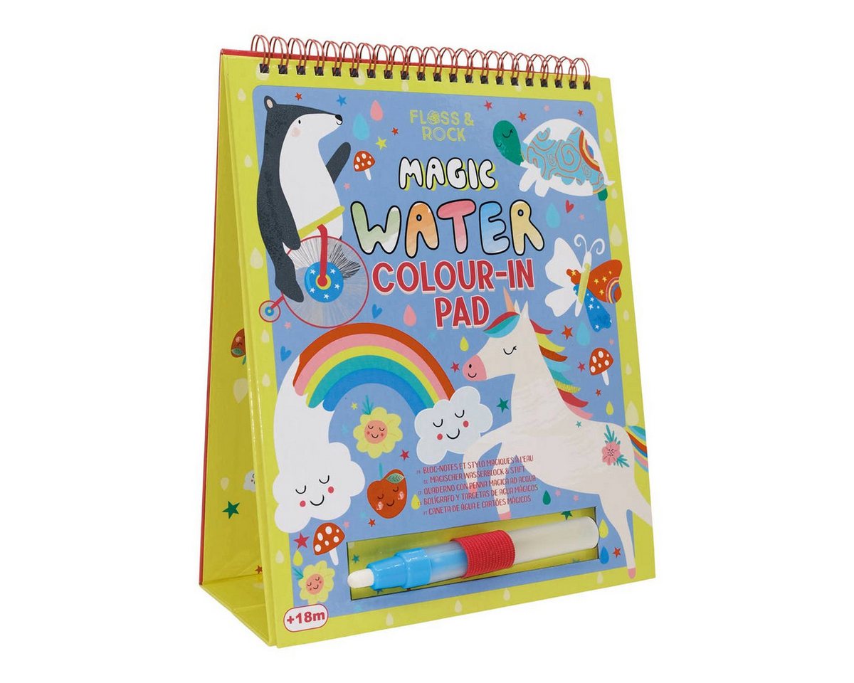 suebidou Wasserspiel Magisches Wasser-Buch mit Wasserstift Malspaß wiederverwendbar, nachhaltig, kreativ suebidou Wasserspiel Magisches Wasser-Buch mit Wasserstift Malspaß wiederverwendbar, nachhaltig, kreativ von suebidou