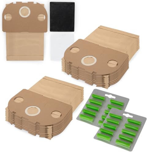 PRIMEBAG - Sparset 20 Staubbeutel Filterset Duft passend für Vorwerk Tiger 250 251 252 von sufe