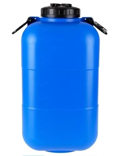 Weithalsfass 15/25 l Sauerkrautfas Regen Fass Gepäcktonne Camping Lagerhaltung (25L) von sufe