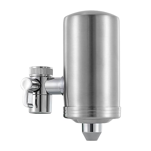 Wasserfilter Trinkwasser, Wasserhahnfilter, Water Filter, Wasser Filtersystem Trinkwasser, Leitungswasserfilter, Entfernt Chlor, Schwermetalle und Schlechten Geschmack (1 Filter Enthalten) von sulckcys