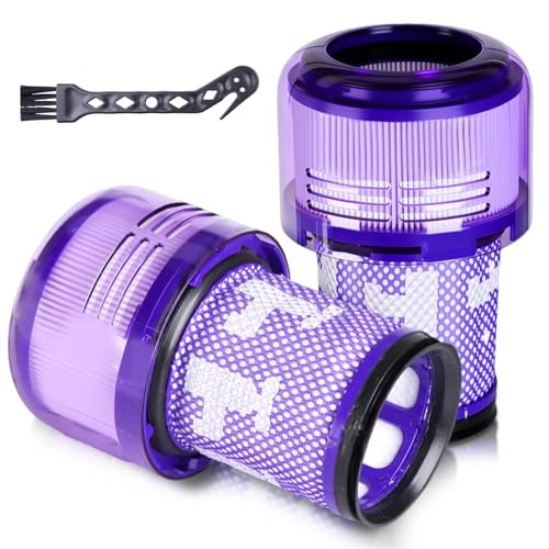 2 Stück HEPA Filter Kompatibel mit Dyson V12 Detect Slim Absolute Extra Total Clean – Ersatzfilter Waschbar & Wiederverwendbar – Ersetzt 971517-01,Zubehör für Staubsauger 2 Stück HEPA Filter Kompatibel mit Dyson V12 Detect Slim Absolute Extra Total Clean – Ersatzfilter Waschbar & Wiederverwendbar – Ersetzt 971517-01,Zubehör für Staubsauger von suloea