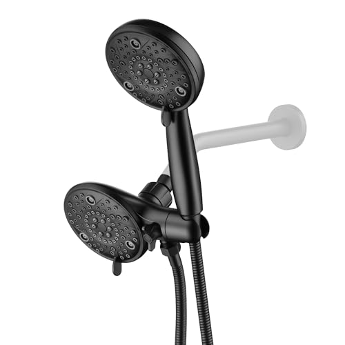 sumerain Mattschwarzer 3-Wege-Duschkopf und Handbrause mit Brauseschlauch, genießen Sie luxuriöse Multi-Einstellungen, Regendusche und Handbrause separat oder zusammen sumerain Mattschwarzer 3-Wege-Duschkopf und Handbrause mit Brauseschlauch, genießen Sie luxuriöse Multi-Einstellungen, Regendusche und Handbrause separat oder zusammen von sumerain