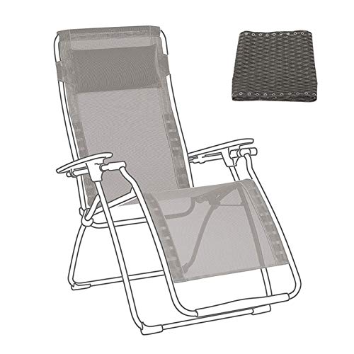 sunflowerany Ersatz Segeltuch Ersatz-Bezug Für Relax-Liegestuhl Ersatzgewebetuch Für Zero Gravity Gartenstuhl Lounger Chair Stuhl Sonnenliege (Nur Die Leinwand) von sunflowerany