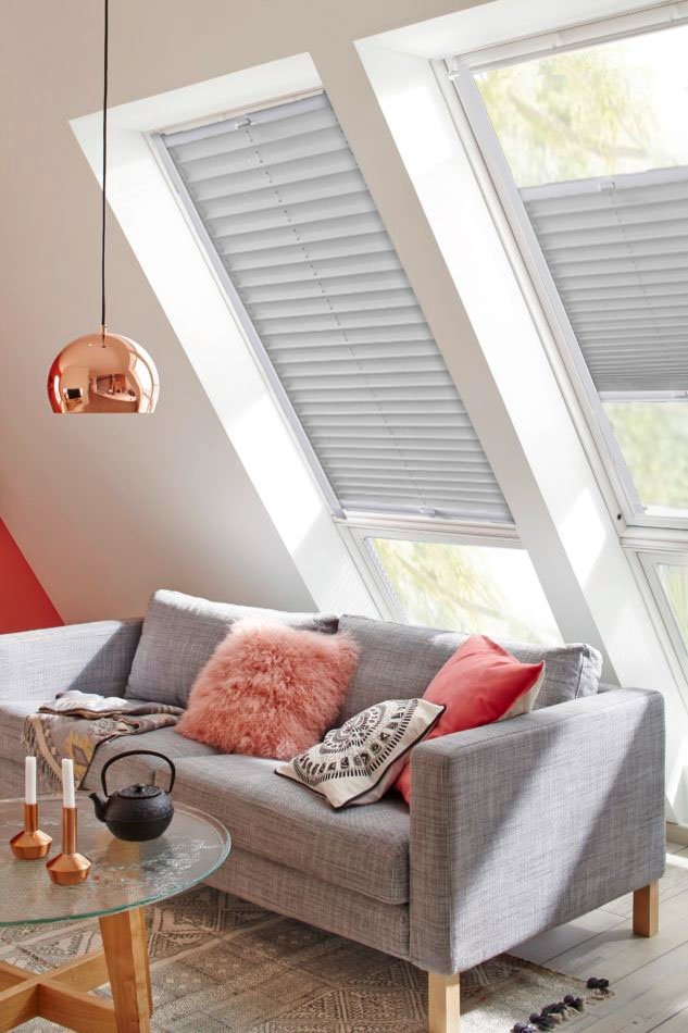 sunlines Dachfensterplissee Classic Style Crepe, Lichtschutz, verspannt, verschraubt, mit Führungsschienen sunlines Dachfensterplissee Classic Style Crepe, Lichtschutz, verspannt, verschraubt, mit Führungsschienen von sunlines