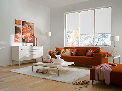 Sunlines Akkurollo, Polyester, Weiß, 90 x 180 cm von sunlines