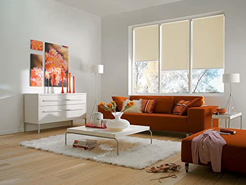 Sunlines Smart Style Elektrisches Rollo, Polyester, Sand, 140 x 180 cm Sunlines Smart Style Elektrisches Rollo, Polyester, Sand, 140 x 180 cm von sunlines