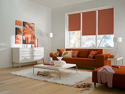 Sunlines Smart Style Elektrisches Rollo, Polyester, Terra, 70 x 180 cm von sunlines