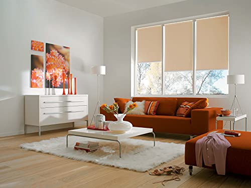 sunlines Akkurollo, Polyester, Creme, 70 x 180 cm von sunlines