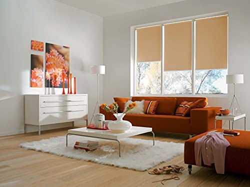 Sunlines Smart Style Elektrisches Rollo, Polyester, Sand, 180 x 180 cm von sunlines