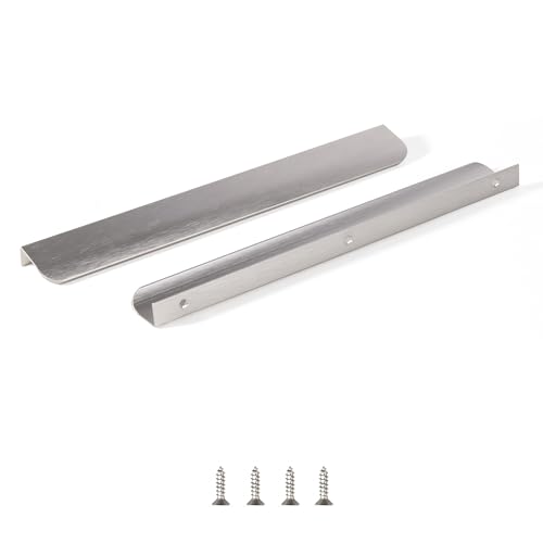 sunlithor GebüRsteter Edelstahl Schrankgriffe FüR KüChengriffe MöBelgriffe KüChenschräNke Schubladengriffe Vintage Packung mit 5 Stück 254mm BA 300mm Länge von sunlithor