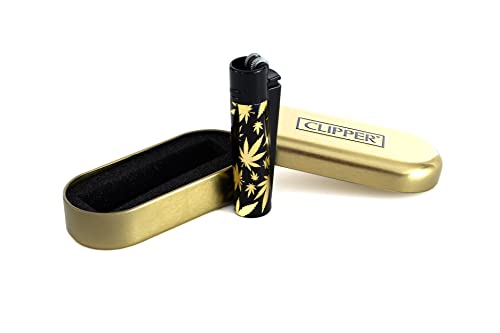 Clipper Metall (Clipper Metall Gold Leaves V2) von sunmondo