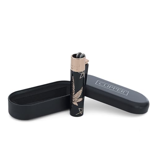 Clipper Metall (Clipper Metall Yantra Weed Rose) von sunmondo