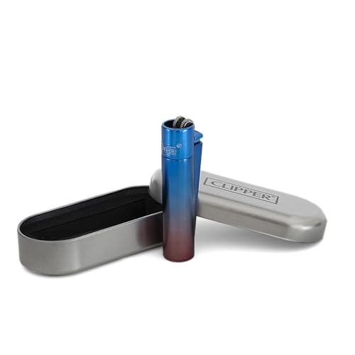 Clipper Metall Feuerzeug (Clipper Metall Dawn Gradient) von sunmondo