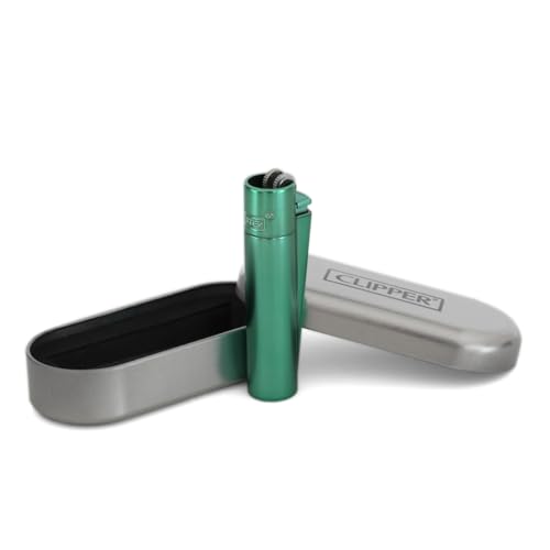Clipper Metall Feuerzeug (Clipper Metall Mint Delight) von sunmondo