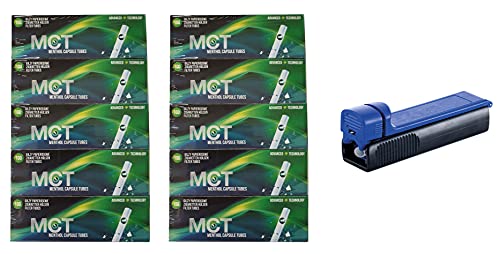 MCT Menthol mit Click Capsule Tubes Klick zum entfalten (MCT 1000 + Stopfer) von sunmondo