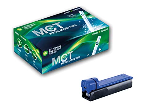 MCT Menthol mit Click Capsule Tubes Klick zum entfalten (MCT 500 + Stopfer) von sunmondo