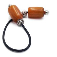 Begleri, Worry Beads Mit Braunen Acryl Tönnchen Perlen von sunnybeadsbythesea