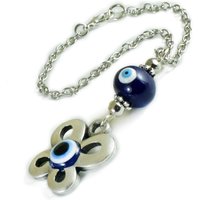 Böses Auge Auto Spiegel Hängen, Rückansicht Dangler Ornament, Schmetterling Charme Böses Auge Auto Spiegel Hängen, Rückansicht Dangler Ornament, Schmetterling Charme von sunnybeadsbythesea