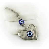 Böses Auge Herz Auto Spiegel Charme Aufhänger Geschenk Böses Auge Herz Auto Spiegel Charme Aufhänger Geschenk von sunnybeadsbythesea