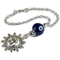 Sun Auto Spiegel Charm Ornament, Keramik Evil Eye Aufhänger, Dekoration, Geschenk Sun Auto Spiegel Charm Ornament, Keramik Evil Eye Aufhänger, Dekoration, Geschenk von sunnybeadsbythesea