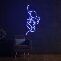 Benutzerdefinierte Neon Schild Zwei Gesicht Flex Personalisiertes Geschenk Hochzeit Deko Zuhause Zimmer Wanddekoration von sunnyneon