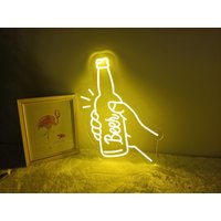 Bier Neon Schild |Rektom Schilder | Für Bar Lights| Led von sunnyneon