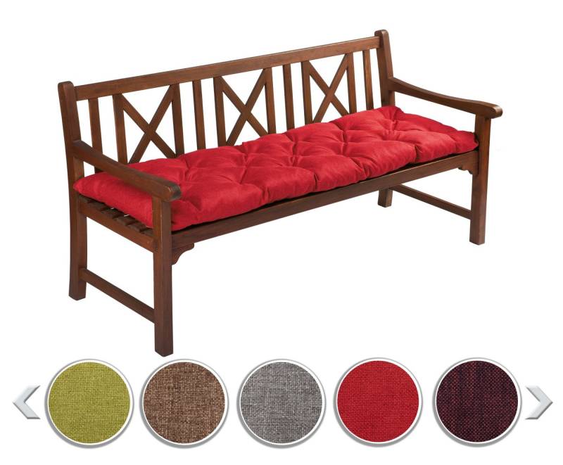 sunnypillow Bankauflage Bankauflage Stuhlkissen viele Farben und Größen zur Auswahl, 150 x 60 cm sunnypillow Bankauflage Bankauflage Stuhlkissen viele Farben und Größen zur Auswahl, 150 x 60 cm von sunnypillow