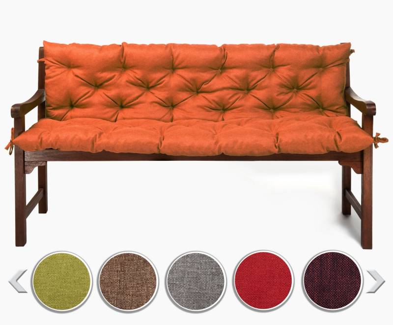 sunnypillow Bankauflage Bankauflage Stuhlkissen viele Farben und Größen zur Auswahl, 160 cm x 40 cm x 40 cm orange sunnypillow Bankauflage Bankauflage Stuhlkissen viele Farben und Größen zur Auswahl, 160 cm x 40 cm x 40 cm orange von sunnypillow