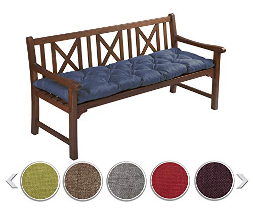 sunnypillow Bankauflage Stuhlkissen Bankkissen 200 x 30 cm Sitzkissen für Hollywoodschaukel Polsterauflage Auflage für Gartenbank viele Farben und Größen zur Auswahl Blau sunnypillow Bankauflage Stuhlkissen Bankkissen 200 x 30 cm Sitzkissen für Hollywoodschaukel Polsterauflage Auflage für Gartenbank viele Farben und Größen zur Auswahl Blau von sunnypillow