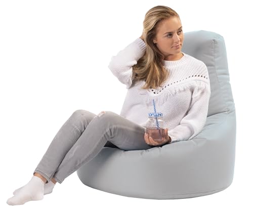 sunnypillow Gaming Sitzsack XXL mit Styropor Füllung Outdoor & Indoor für Kinder & Erwachsene Sitzsäcke Sitzkissen Bodenkissen viele Farben zur Auswahl Grau sunnypillow Gaming Sitzsack XXL mit Styropor Füllung Outdoor & Indoor für Kinder & Erwachsene Sitzsäcke Sitzkissen Bodenkissen viele Farben zur Auswahl Grau von sunnypillow