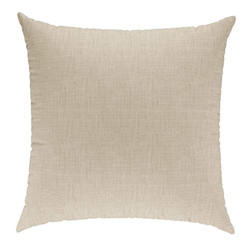 sunnypillow Palettenkissen Auflage Set für Europaletten Indoor und Outdoor Palettenpolster Palettensofa Kissen mit schöner Steppung viele Farben und Größen zur Auswahl Kissen 40 x 40, Cremefarben von sunnypillow