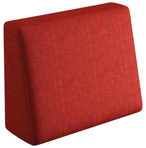 sunnypillow Palettenkissen mit abnehmbarem Bezug Kaltschaum Palettenauflage Palettenpolster Palettensofa Sitzkissen Rückenlehne Indoor Outdoor Seitenkissen 60x40x20/10cm Rot sunnypillow Palettenkissen mit abnehmbarem Bezug Kaltschaum Palettenauflage Palettenpolster Palettensofa Sitzkissen Rückenlehne Indoor Outdoor Seitenkissen 60x40x20/10cm Rot von sunnypillow
