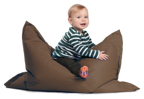 sunnypillow S Sitzsack, Outdoor & Indoor 100 x 70 cm mit 60L Styropor Füllung Sessel für Kinder & Erwachsene Sitzkissen Sofa Beanbag viele Farben und Größen zur Auswahl Braun sunnypillow S Sitzsack, Outdoor & Indoor 100 x 70 cm mit 60L Styropor Füllung Sessel für Kinder & Erwachsene Sitzkissen Sofa Beanbag viele Farben und Größen zur Auswahl Braun von sunnypillow