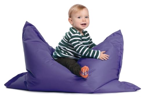 sunnypillow S Sitzsack, Outdoor & Indoor 100 x 70 cm mit 60L Styropor Füllung Sessel für Kinder & Erwachsene Sitzkissen Sofa Beanbag viele Farben und Größen zur Auswahl Violett sunnypillow S Sitzsack, Outdoor & Indoor 100 x 70 cm mit 60L Styropor Füllung Sessel für Kinder & Erwachsene Sitzkissen Sofa Beanbag viele Farben und Größen zur Auswahl Violett von sunnypillow