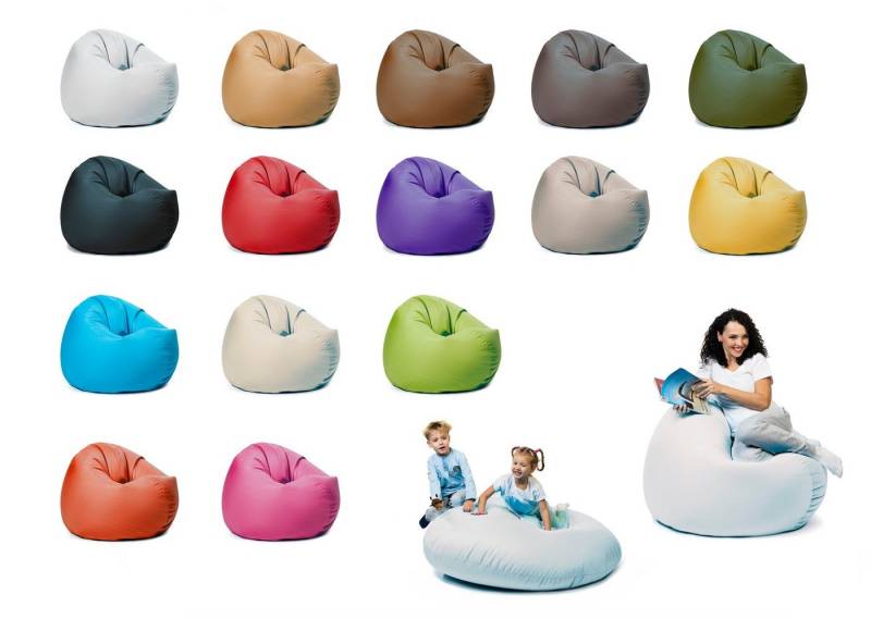 sunnypillow Sitzsack mit Styropor Füllung Outdoor & Indoor für Kinder und Erwachsene sunnypillow Sitzsack mit Styropor Füllung Outdoor & Indoor für Kinder und Erwachsene von sunnypillow