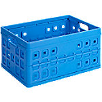 sunware Klappbox 46 L Blau Polypropylen (PP) 54 x 26,5 x 38 cm von sunware
