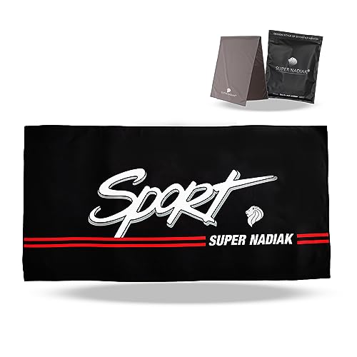 super NADIAK® Gym Handtuch Kompaktes und leichtes Mikrofaser Handtuch Mikrofaser Handtuch Ideal für Kraftraum Handtuch für Sport Fitness Fitnessstudio (Sport) von super NADIAK