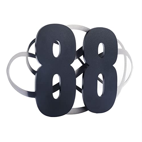 super-diy Ornament Unendlickeit | Hintergrund für Hausnummer zweistellig | Edelstahl | Höhe 20,5 cm Breite 36 cm super-diy Ornament Unendlickeit | Hintergrund für Hausnummer zweistellig | Edelstahl | Höhe 20,5 cm Breite 36 cm von super-diy