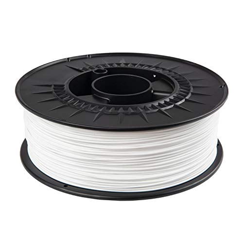 super-filament PLA Filament PRO 1.75 mm 1kg für 3D Drucker ähnl. RAL Farben (Verkehrsweiß RAL 9016) von super-filament