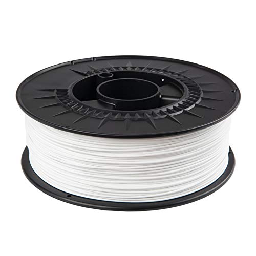 SUPER-FILAMENT PLA Filament PRO 1.75 mm 1kg für 3D Drucker ähnl. RAL Farben (Verkehrsweiß RAL 9016) passend für die AMS von Bambu Lab von super-filament