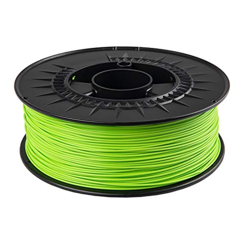 SUPER-FILAMENT ASA+ Filament 1.75mm 1kg für 3D Drucker ähnl. RAL Farben (Gelbgrün RAL 6018) passend für die AMS von Bambu Lab von super-filament