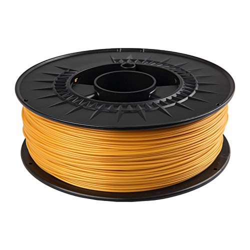 SUPER-FILAMENT PLA Filament PRO 1.75 mm 1kg für 3D Drucker ähnl. RAL Farben (Perlgold) passend für die AMS von Bambu Lab von super-filament
