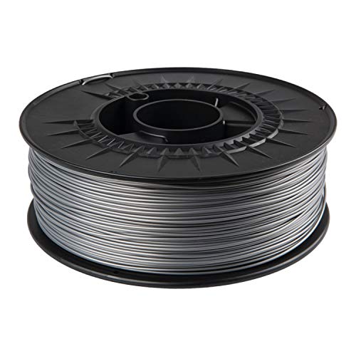 super-filament ASA+ Filament 1.75mm 1kg für 3D Drucker ähnl. RAL Farben (Graualuminium RAL 9007) von super-filament