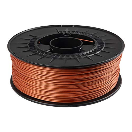SUPER-FILAMENT PLA Filament PRO 1.75 mm 1kg für 3D Drucker ähnl. RAL Farben (Kupferbraun RAL 8004) passend für die AMS von Bambu Lab von super-filament
