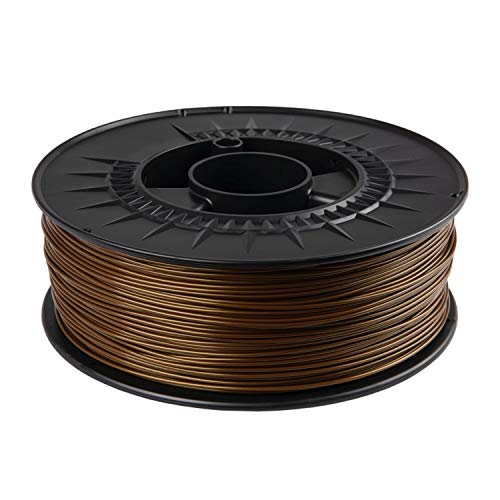 super-filament PLA Filament PRO 1.75 mm 1kg für 3D Drucker ähnl. RAL Farben (Perlbronze) von super-filament