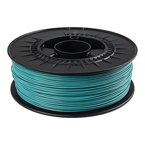 SUPER-FILAMENT PLA Filament PRO 1.75 mm 1kg für 3D Drucker ähnl. RAL Farben (Türkisblau RAL 5018) passend für die AMS von Bambu Lab von super-filament