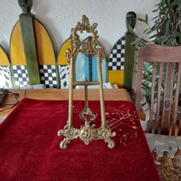 Vintage, Messing Staffelei , Bilderhalter, Traumhaft, Groß, Buchständer Vintage, Messing Staffelei , Bilderhalter, Traumhaft, Groß, Buchständer von supermena1397