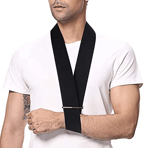 supregear Armschlinge, Leicht Bequem Armschlinge aus Schaumstoff Nackenstütze Wegfahrsperre Halsband Einfacher Schaumstoffkragen Manschettenriemen Atmungsaktiv Schulterstütze für Arm/Hand/Ellbogen von supregear